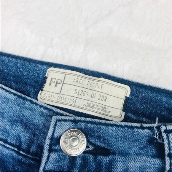 π Free People high rise busted knee skinny jeans - Picture 4 of 7